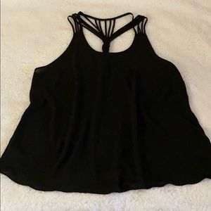 Cute braided racerback tank